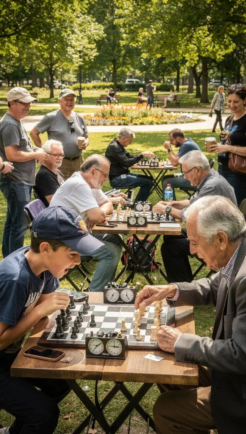 Community activities showcasing events, games, and discussions